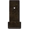 Ekena Millwork Steel Hanging Shelf Bracket, Antiqued Pale Gold 2"W x 6"D x 5 1/2"H BKTM02X06X05HSAPG - alternate 6
